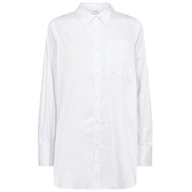 Levete Room LR-ISLA SOLID 114 Skjorte, Hvid
